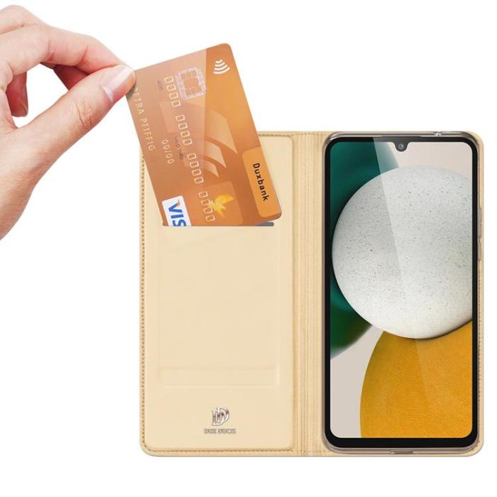 Dux Ducis - Dux Ducis Galaxy A34 5G Plånboksfodral SkinPro - Guld