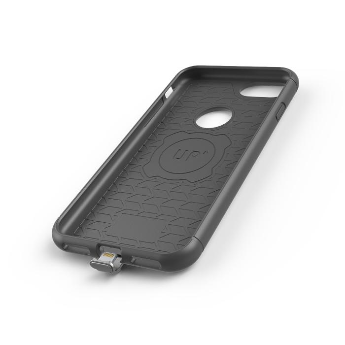 UTGATT5 - Exelium trådlöst Qi-laddningsskal för iPhone 7 Plus/6S Plus/6 Plus