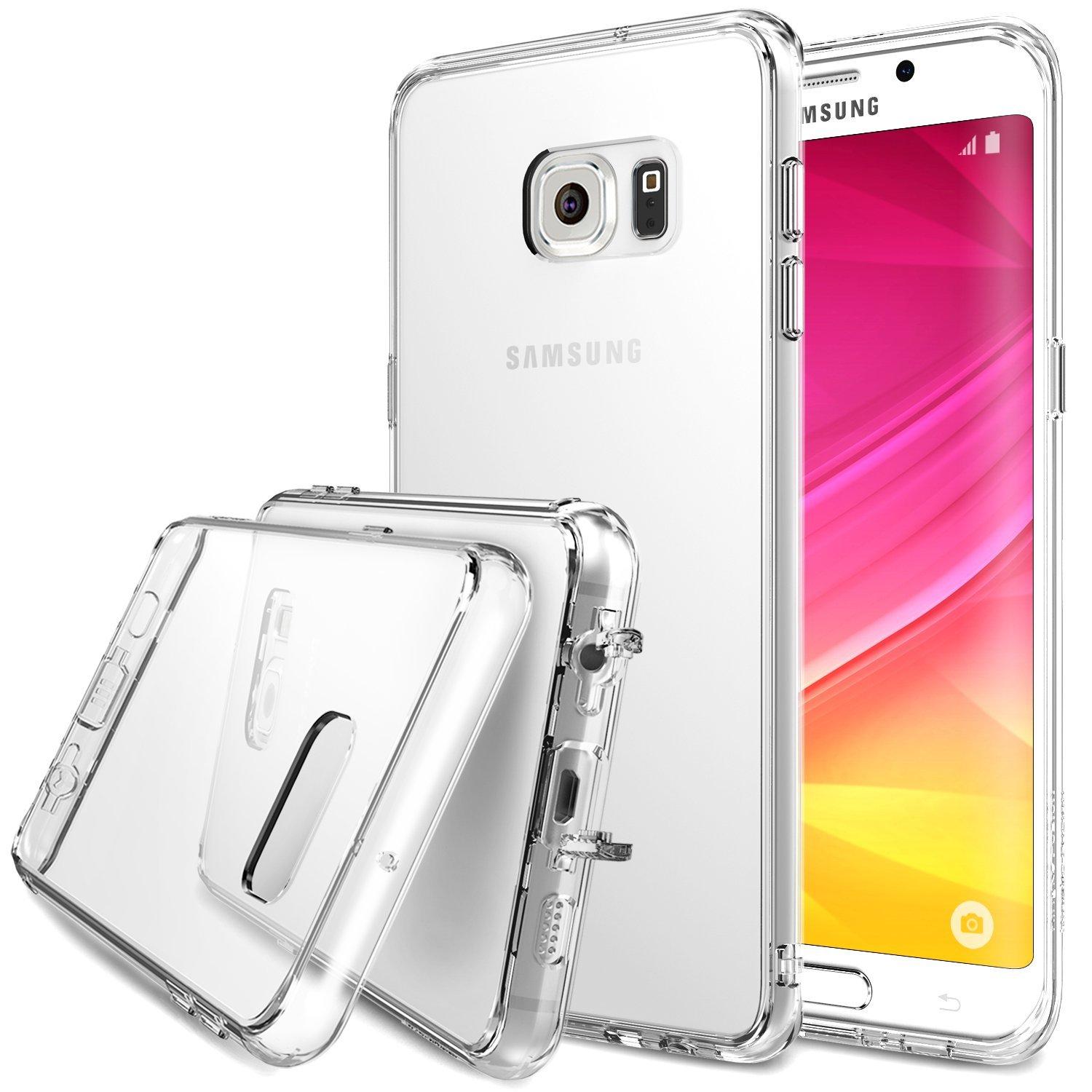 Ringke Fusion Shock Absorption Skal till Samsung Galaxy S6 Edge Plus - Clear | 2353 | AlltMobil