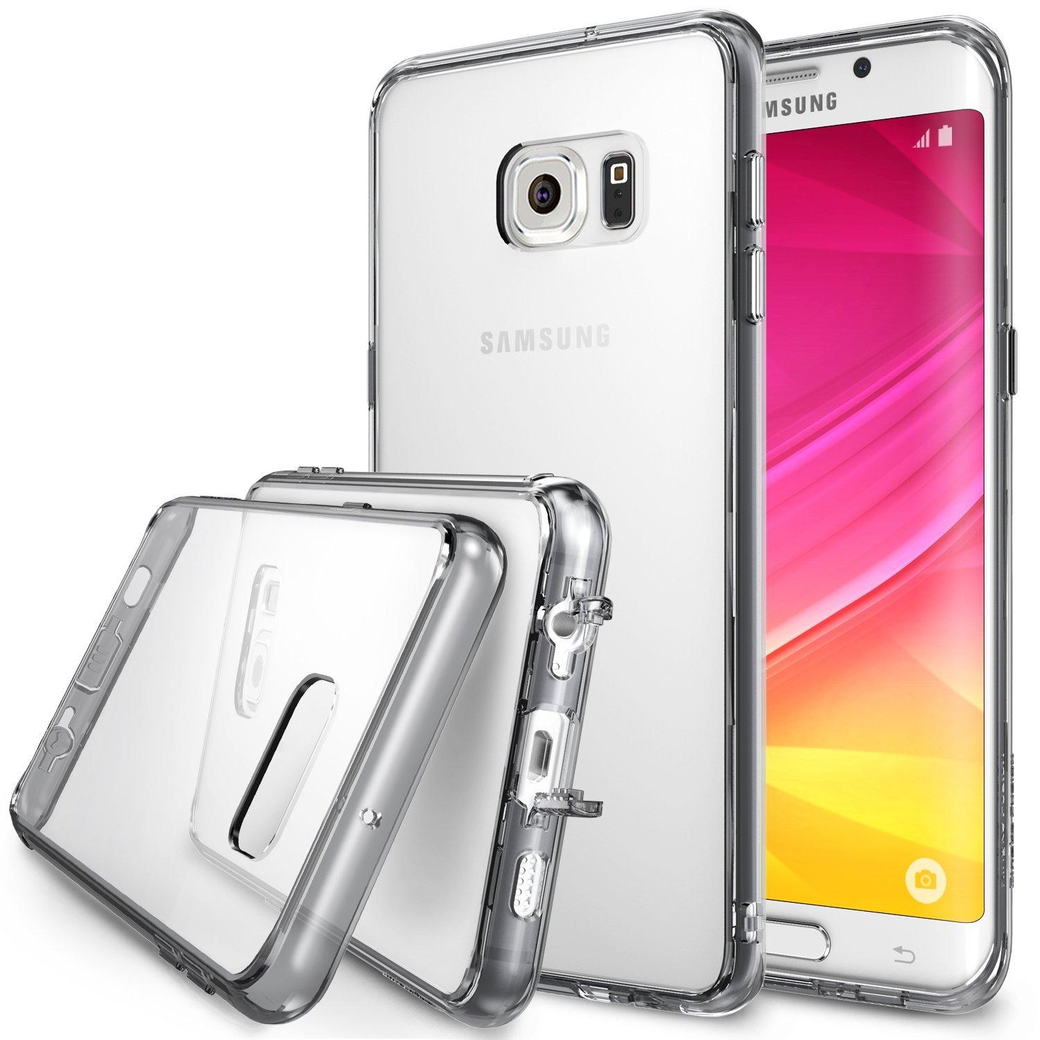 Ringke Fusion Shock Absorption Skal till Samsung Galaxy S6 Edge Plus - Grå | 2353 | AlltMobil