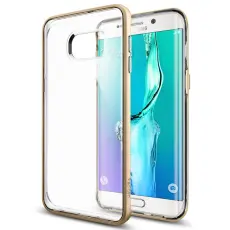 Spigen - SPIGEN Neo Hybrid Crystal Skal till Samsung Galaxy S6 Edge Plus - Gold