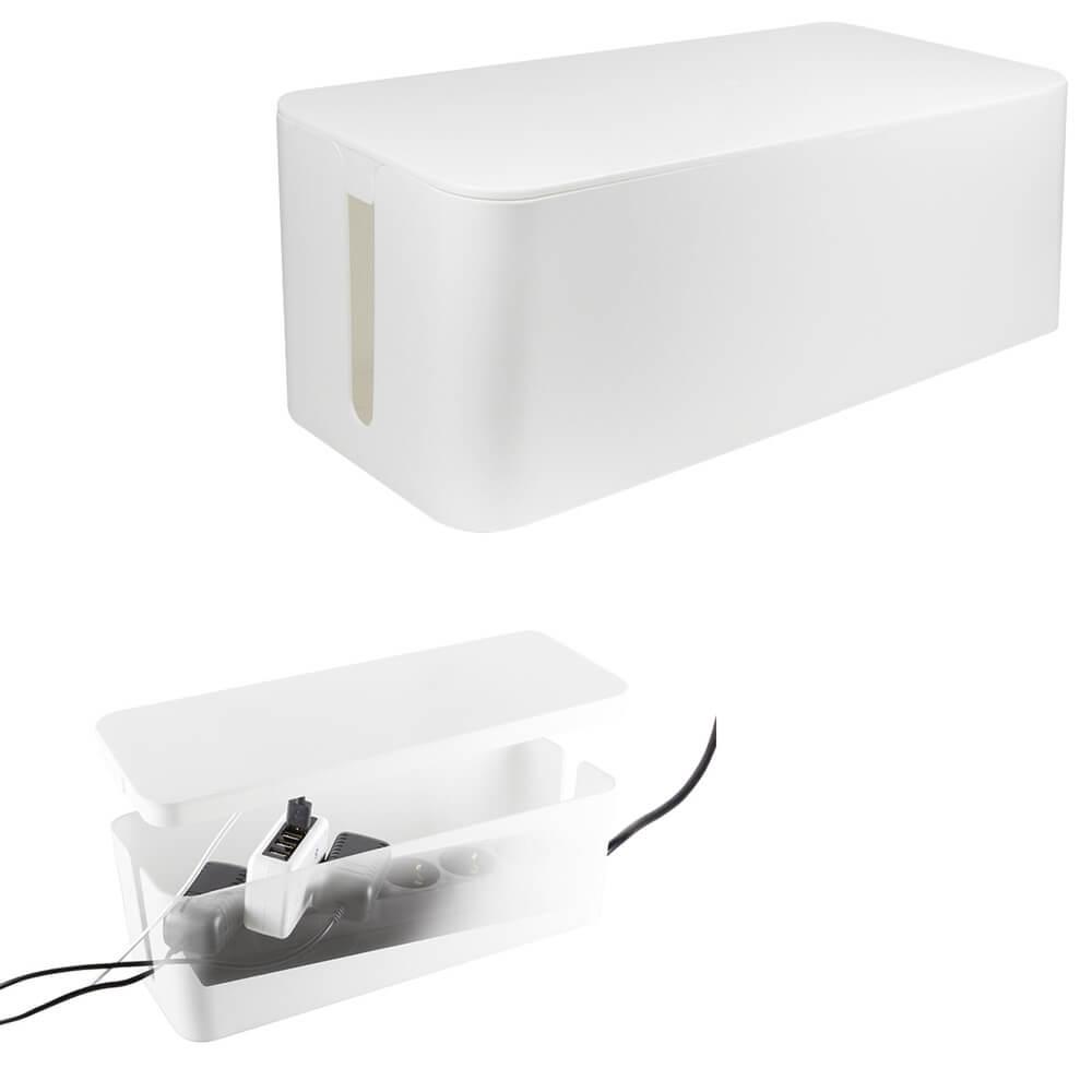 LogiLink Cable box - Kabelgömma L Vit | 264 | AlltMobil
