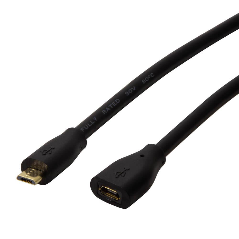 LogiLink Förlängningskabel MicroUSB 3m | 3541 | AlltMobil