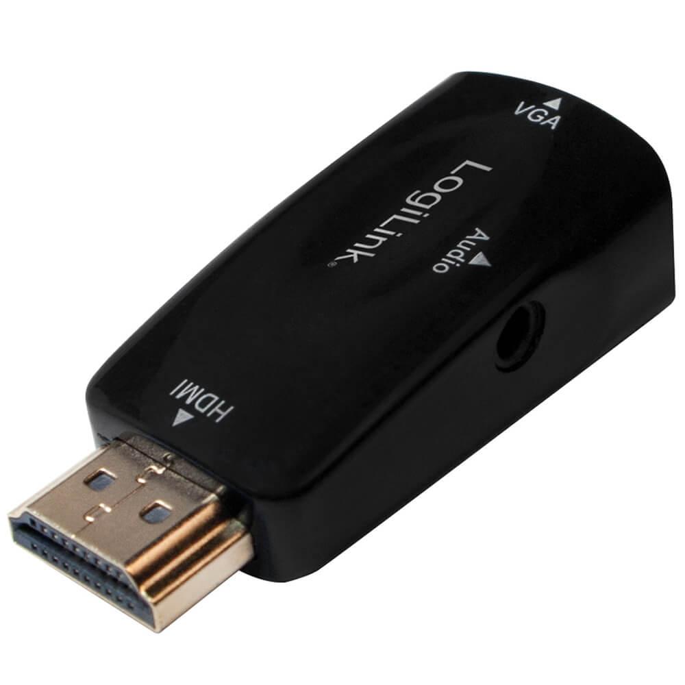 LogiLink HDMI-hane -> VGA-hona + ljud | 1867 | AlltMobil