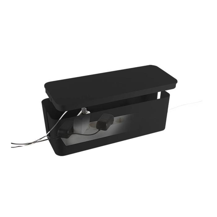 LogiLink - LogiLink Kabelbox - Kabelgömma L Svart
