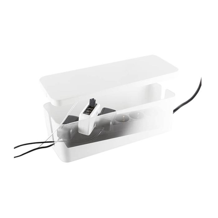 LogiLink - LogiLink Cable box - Kabelgömma L Vit