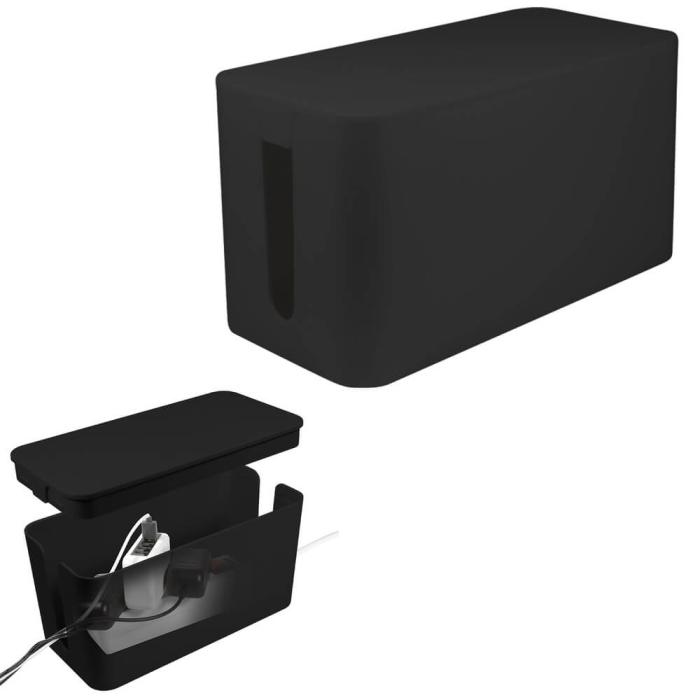 LogiLink - LogiLink Kabelbox - Kabelgömma S Svart