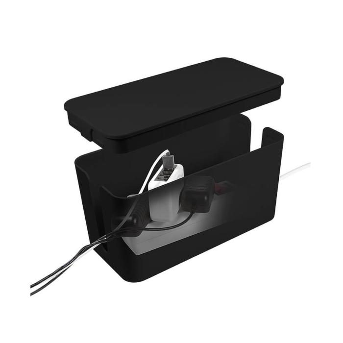 LogiLink - LogiLink Kabelbox - Kabelgömma S Svart