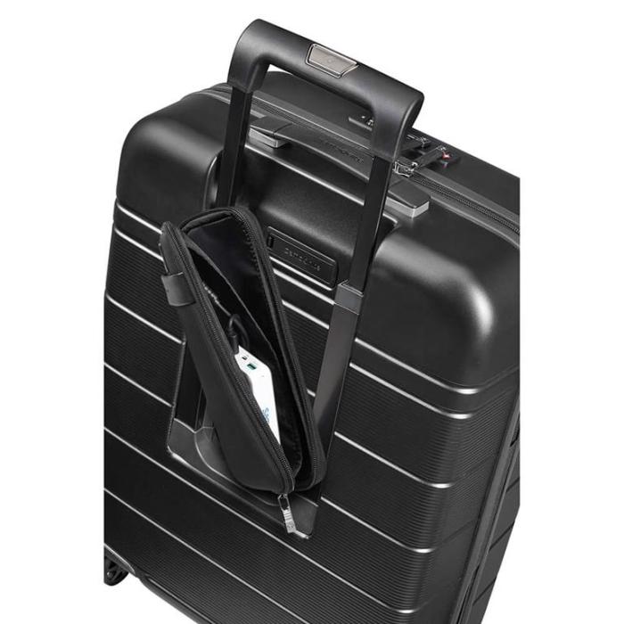 UTGATT - Samsonite Resväska Spinner Slide Out Pouch 55cm - Svart