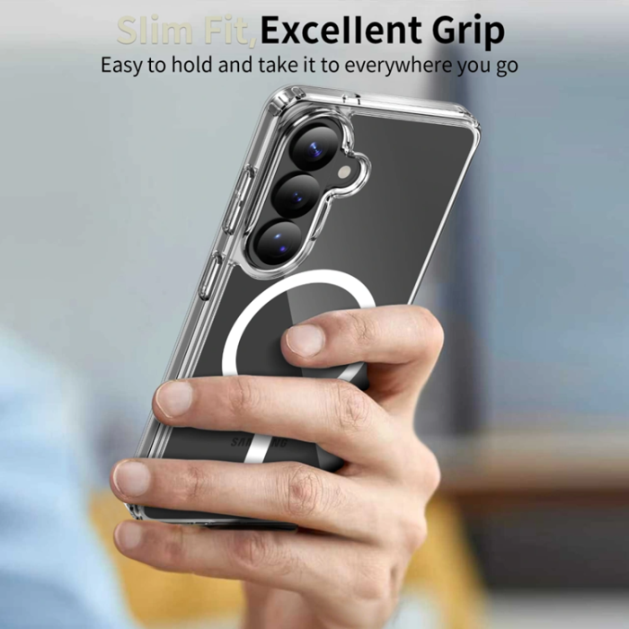 Tech-Protect - Tech-Protect Mobilskal För Galaxy S26 Plus MagSafe Flexair Hybrid - Clear