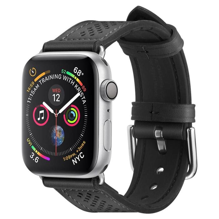 Spigen - SPIGEN Retro Fit Band Apple Watch 1/2/3/4/5 (38 / 40Mm) Svart
