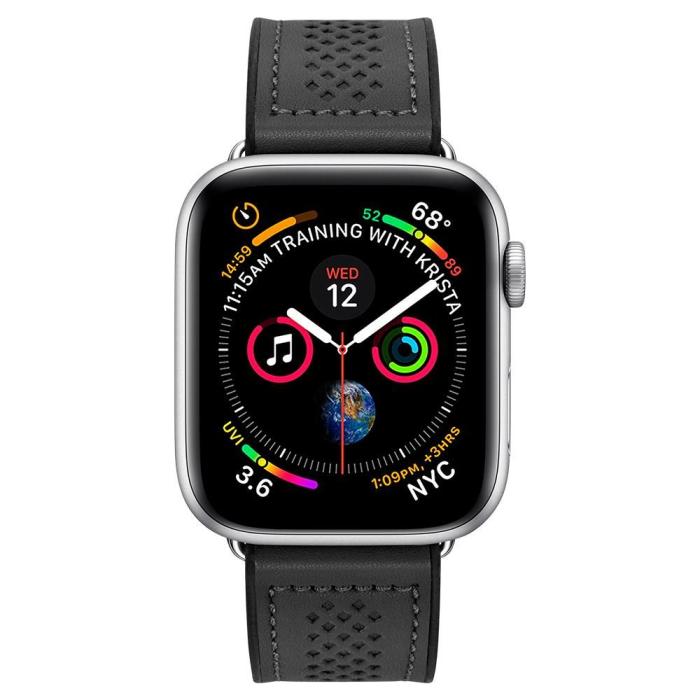 Spigen - SPIGEN Retro Fit Band Apple Watch 1/2/3/4/5 (38 / 40Mm) Svart