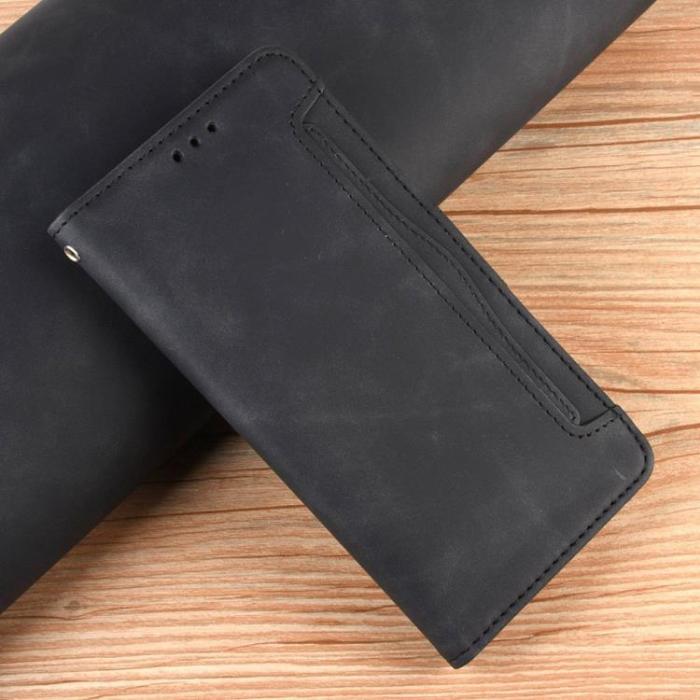 A-One Brand - OnePlus 10T 5G Plånboksfodral PU Läder Flip - Svart