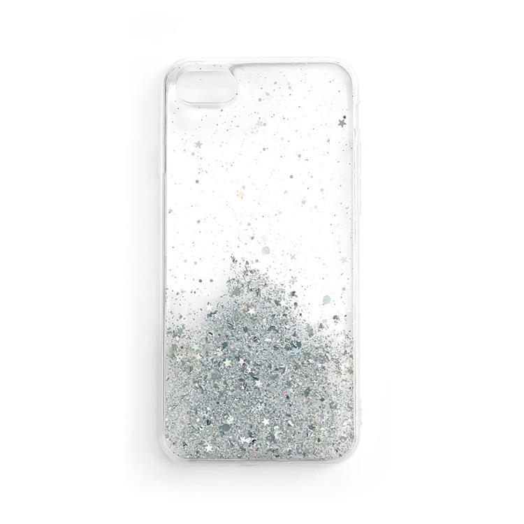 Star Glitter Shining Skal Galaxy A22 - Transparent | 2353 | AlltMobil