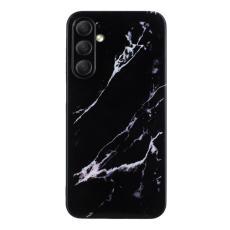 OEM - Mobilskal till Samsung Galaxy A37 TPU Marmor M&ouml;nster - Svart