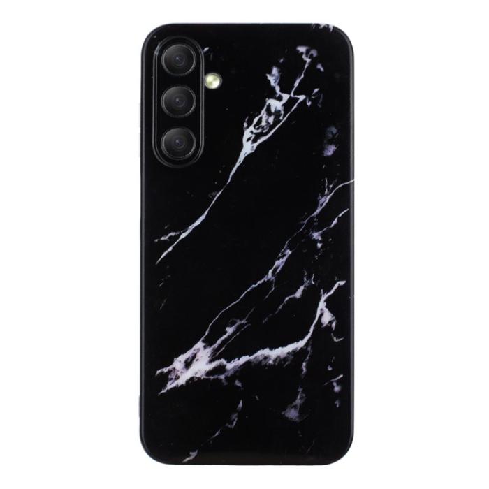OEM - Mobilskal till Samsung Galaxy A37 TPU Marmor Mönster - Svart