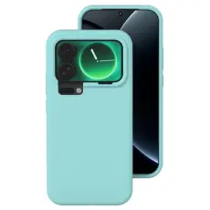 A-One Brand - Xiaomi 17 Pro Max Mobilskal Silikon Shockproof - Glacier Blå