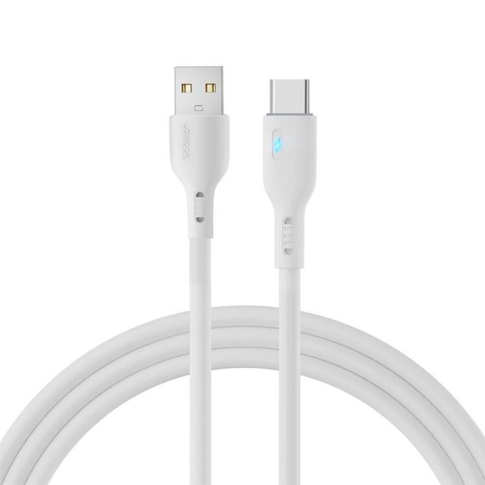 Joyroom - Joyroom USB-C till USB-A kabel 2m - Vit