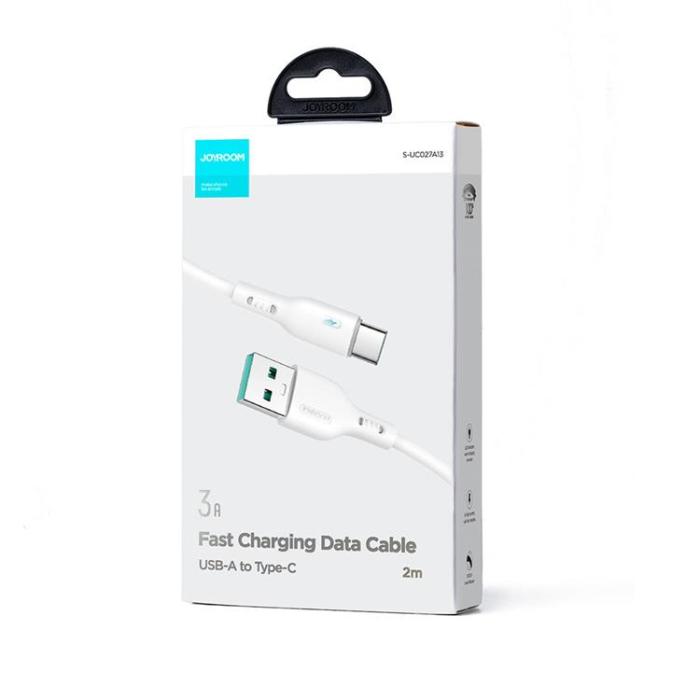 Joyroom - Joyroom USB-C till USB-A kabel 2m - Vit