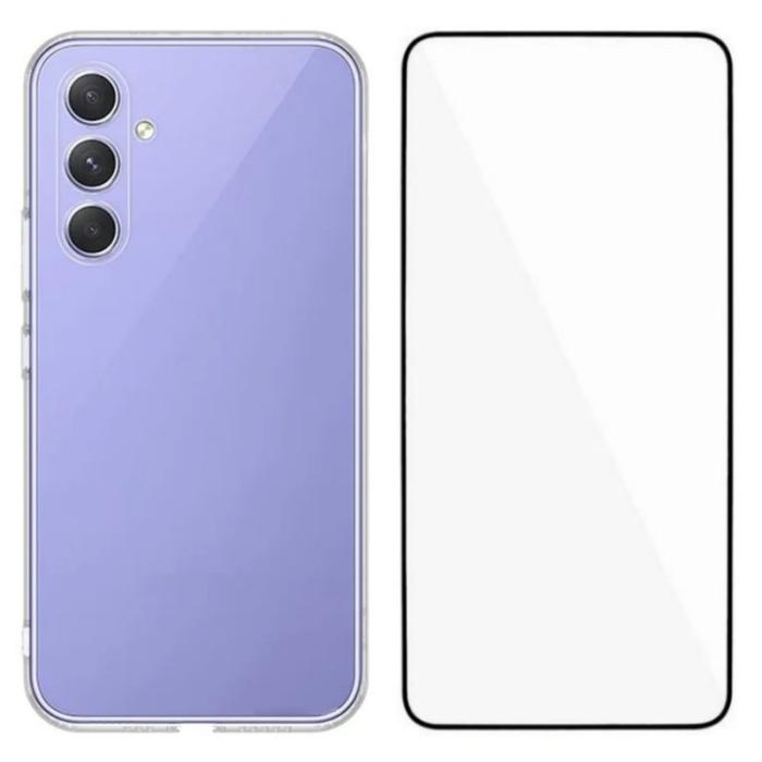 WANLONFENG - WANLONFENG Mobilskal till Samsung Galaxy A55 5G TPU YJ Series - Transparent