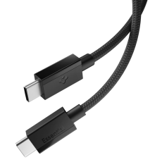 Spigen - Spigen USB-C till USB-C Kabel EB6015CC Essential 1.5m 60W - Svart