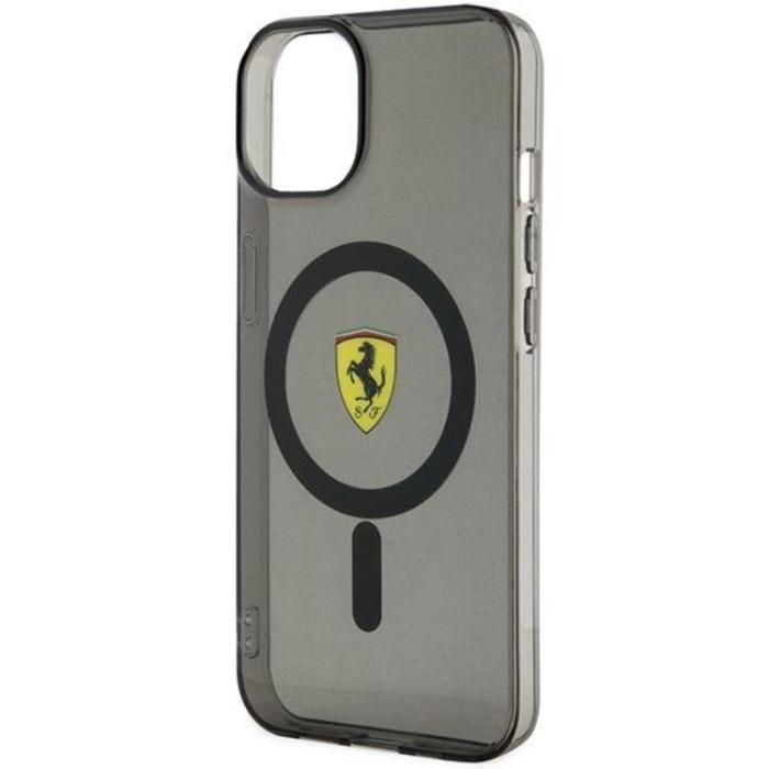 Ferrari - Ferrari iPhone 14 Mobilskal Magsafe Translucent - Svart