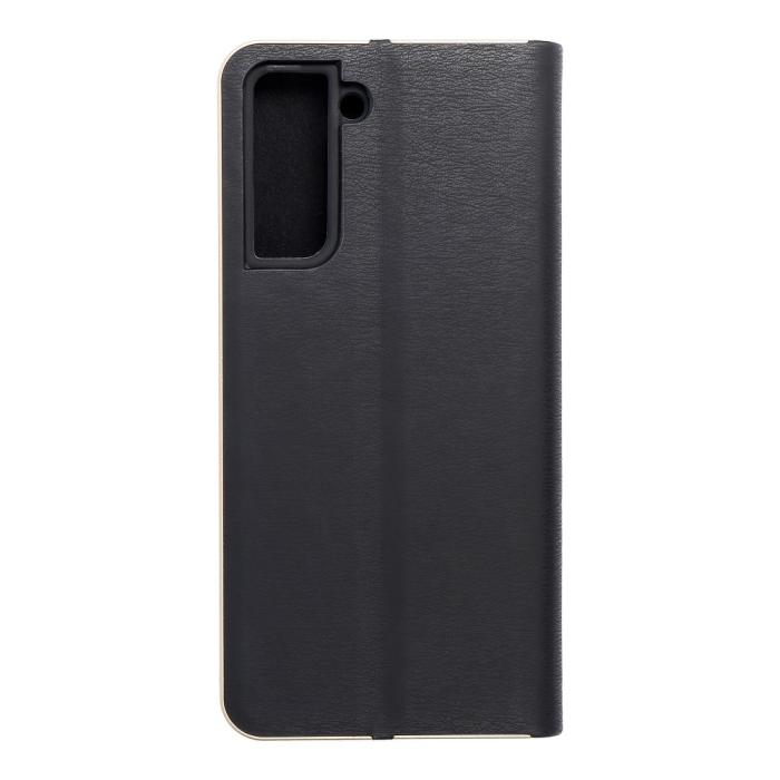 OEM - Forcell LUNA Guld fodral till Samsung Galaxy S21 Svart