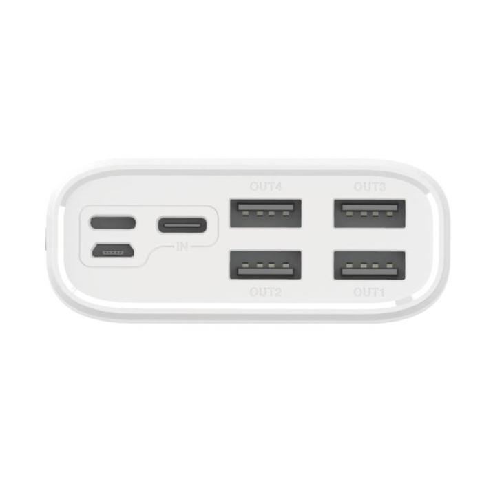 UTGATT1 - Dudao Powerbank 30000mAh 4x USB - Vit