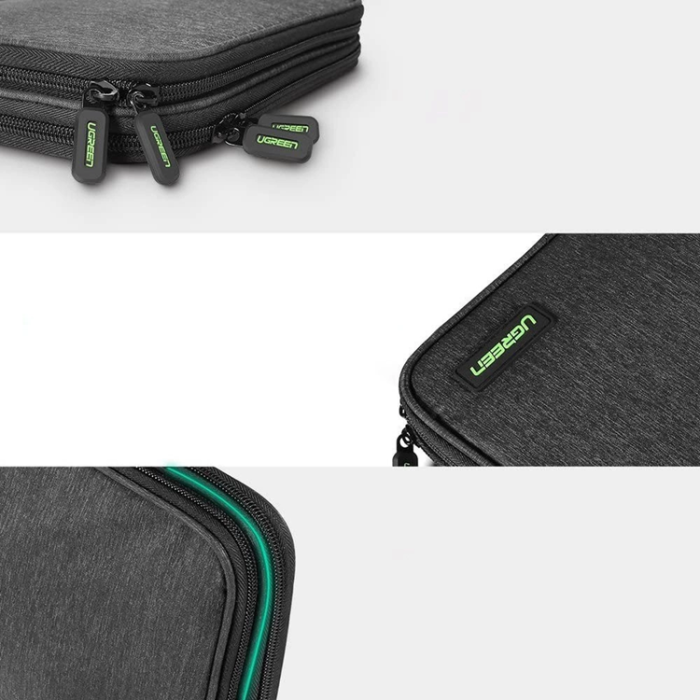 Ugreen - Ugreen Fodral Hårddiskbox HDD SSD Mobilkablar tillbehör - Grå