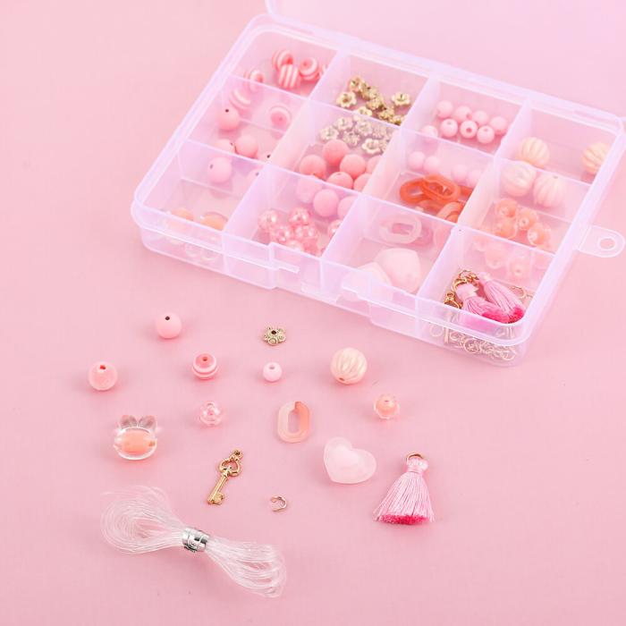 OEM - Plastpärlor i förvaringsbox - 155 st