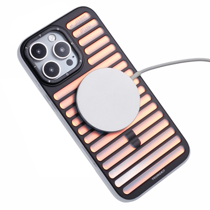 YOUNGKIT - Youngkit iPhone 16 Pro Max Mobilskal Magafe Colorful Matte TPU