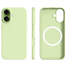 A-One Brand - iPhone 17 Mobilskal MagSafe Ultra Thin Silicone - Avocado Grön