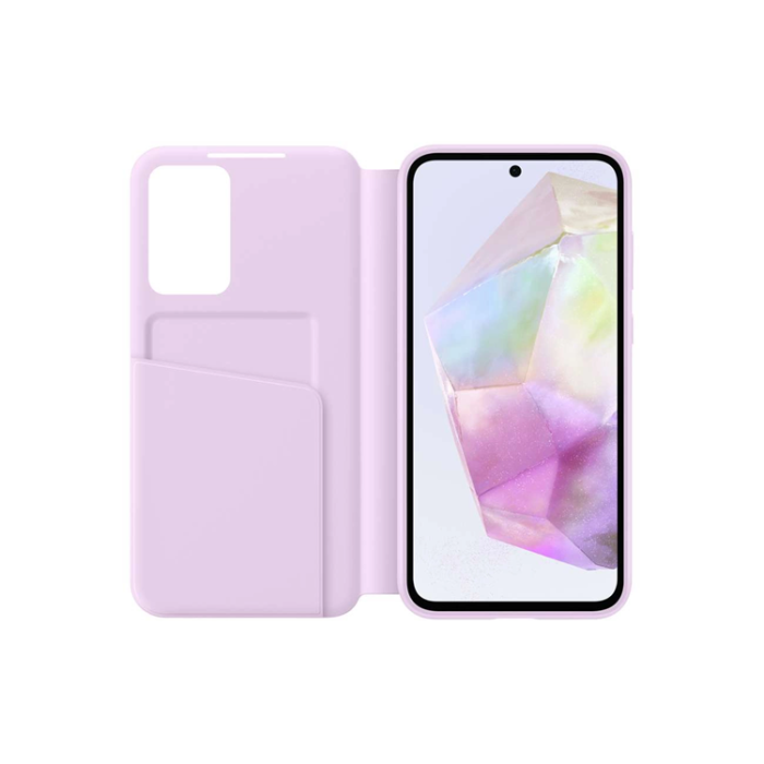 Samsung - Samsung Galaxy A35 5G Plånboksfodral Smart View - Lila