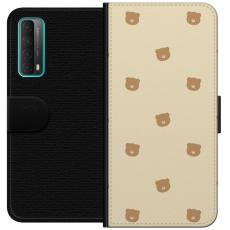 iSecrets - Pl&aring;nboksfodral till Huawei P smart 2021 med Bj&ouml;rnm&ouml;nster