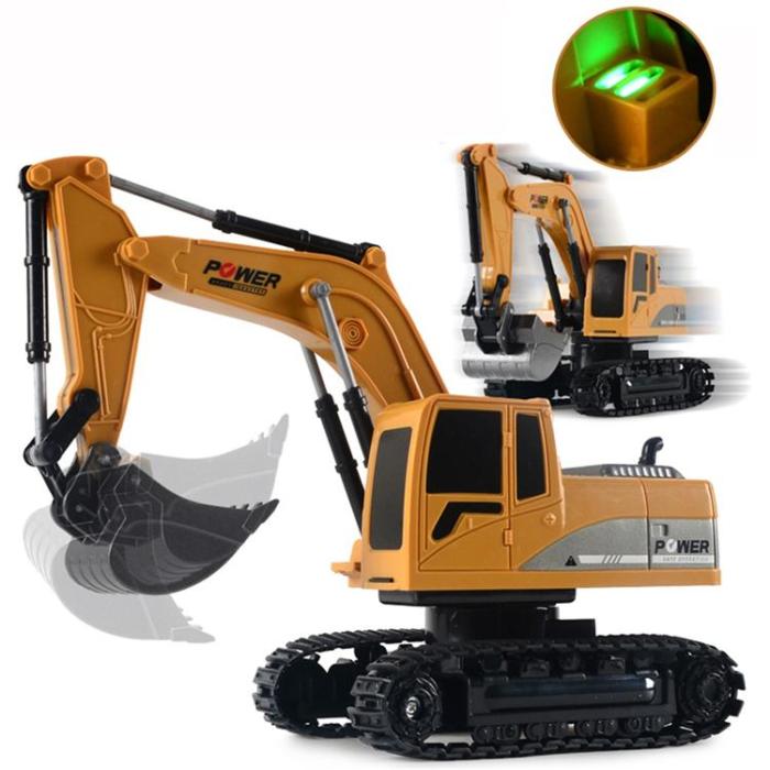 OEM - RC Truck Mini Fjärrstyrd Bulldozer med Ljud Barn Ålder 4-10 år 1027