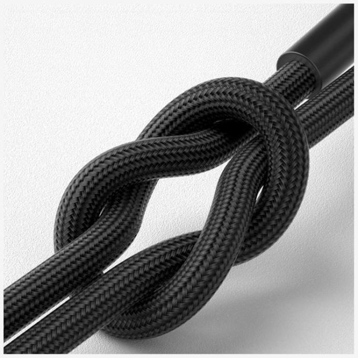 3MK - 3MK USB-C till Micro-USB 10W Kabel 5V/2A 3m N-SERIES Hyper - Svart