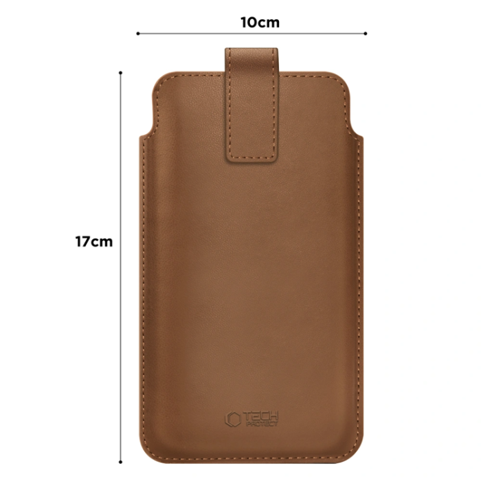 Tech-Protect - Tech-Protect Universell Fodral 6.0 - 6.9 tum - Brun