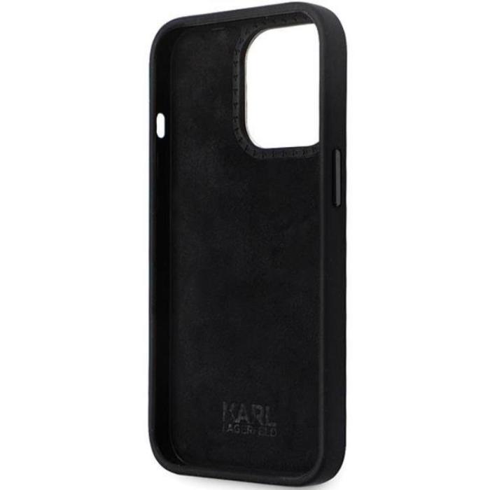 KARL LAGERFELD - KARL LAGERFELD iPhone 13 Pro Max Mobilskal Silikon C Metal Pin