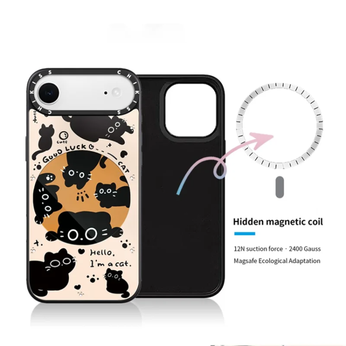 A-One Brand - iPhone 17 Air Mobilskal MagSafe Aluminium Silikon