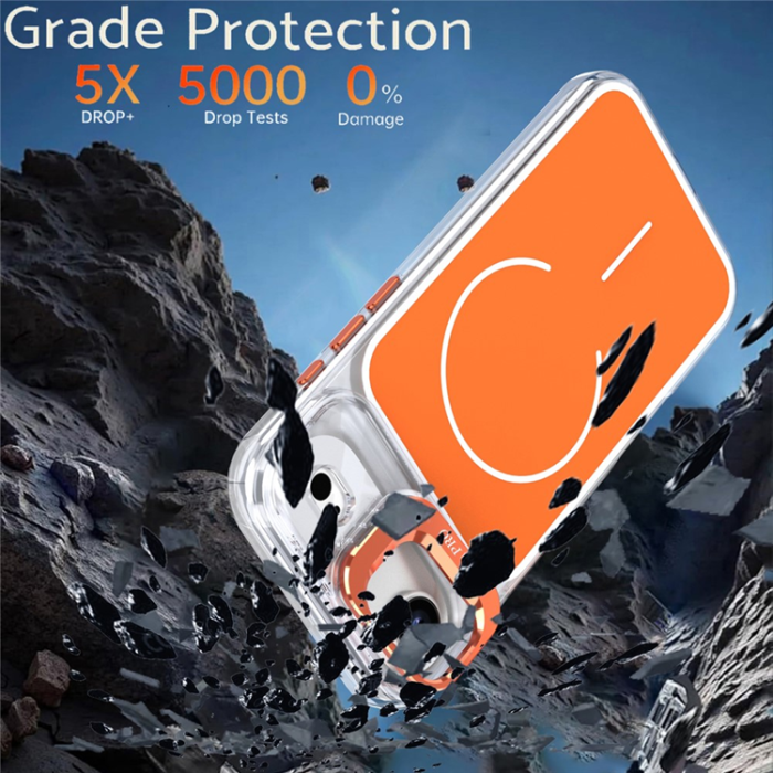 A-One Brand - iPhone Air Mobilskal MagSafe Lens Kickstand TPU + PC