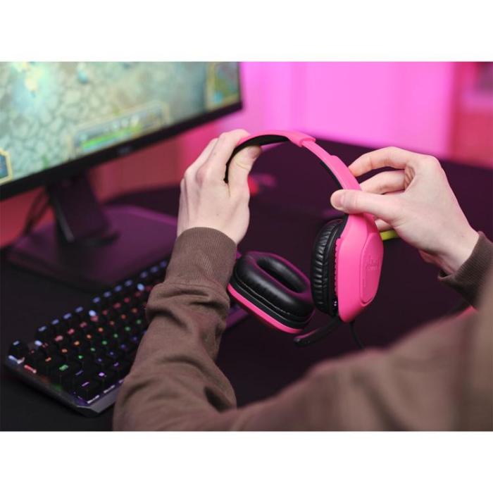 Trust - Trust GXT 415P Zirox Gamingheadset - Rosa