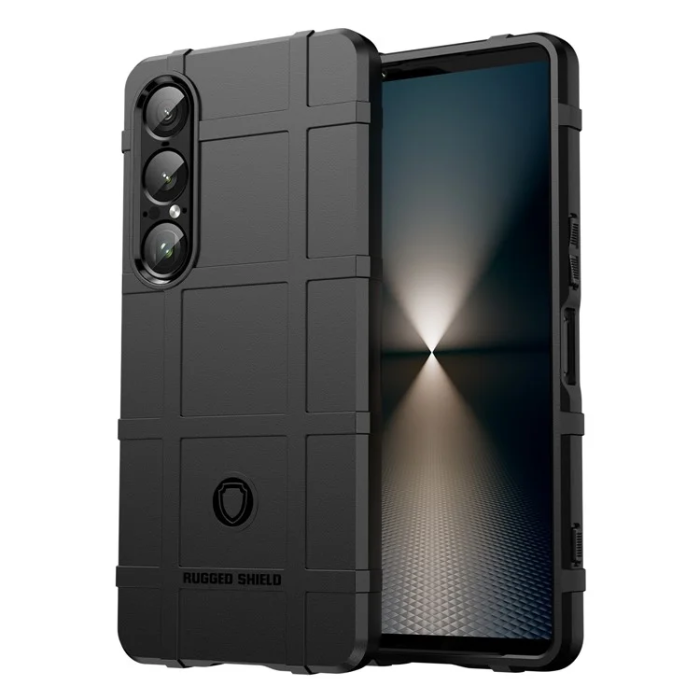 A-One Brand - Sony Xperia 1 VII Mobilskal Grid Scratch-Proof - Svart