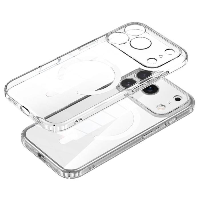 SULADA - SULADA Mobilskal till iPhone 17 Pro MagSafe Hård PC Kristallklar Transparent