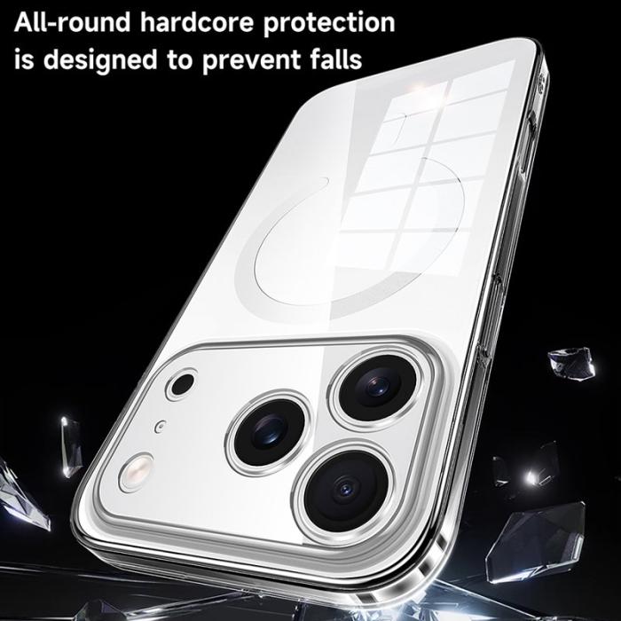 SULADA - SULADA Mobilskal till iPhone 17 Pro MagSafe Hård PC Kristallklar Transparent