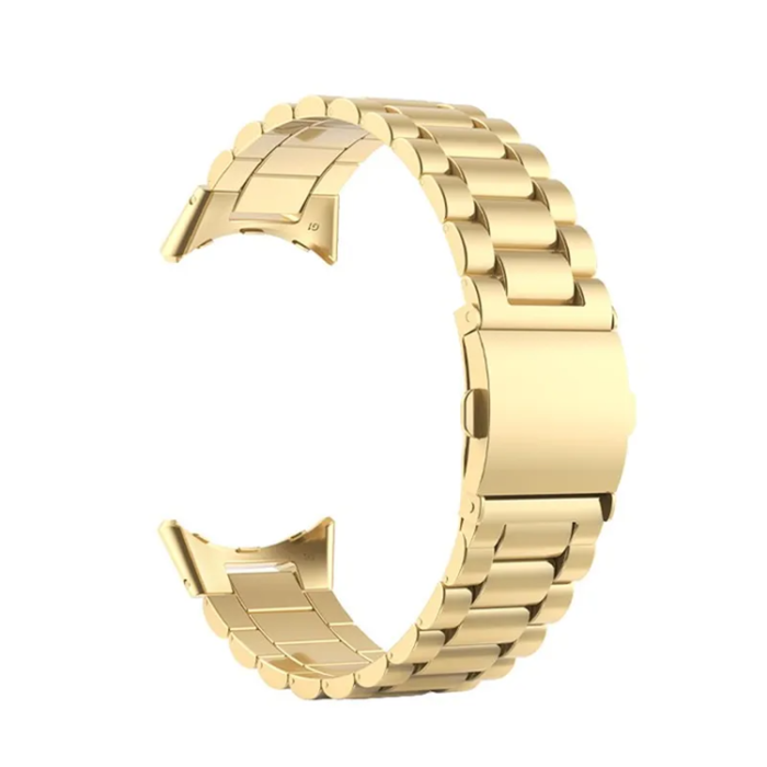 OEM - Google Pixel Watch Armband Stainless Steel - Guld