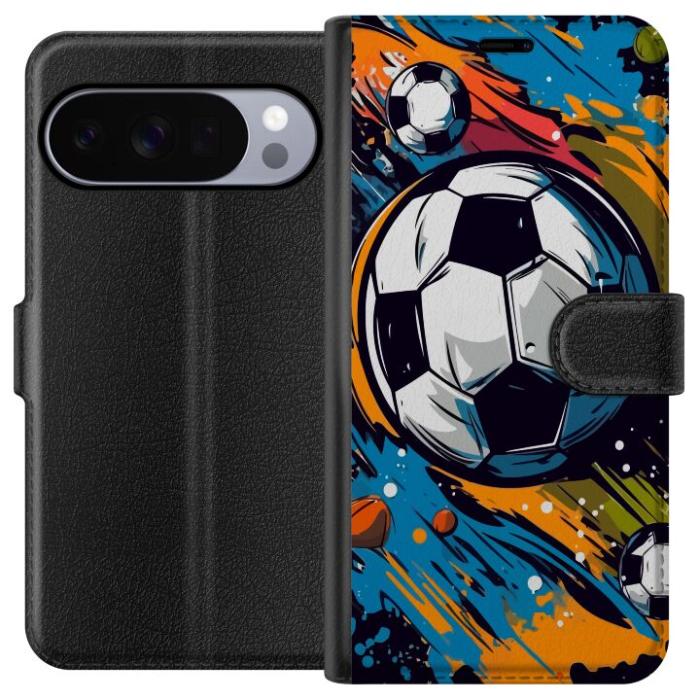 iSecrets - Plånboksfodral till Google Pixel 10 Pro XL med Fotbollar