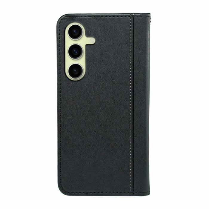 OEM - Plånboksfodral för Samsung Galaxy S26 Plus Magnetiskt Konstläder - Svart