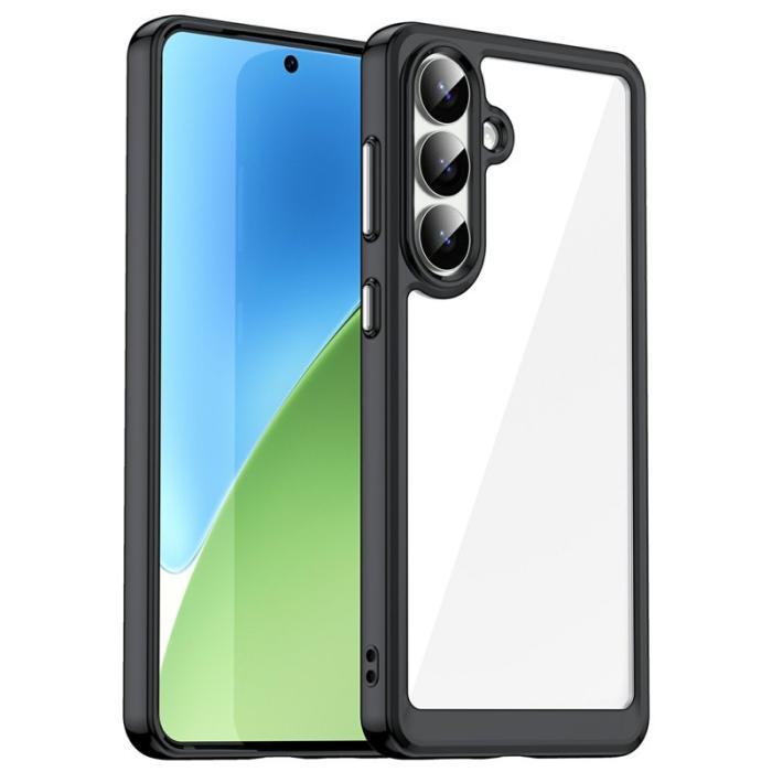 OEM - Mobilskal för Samsung Galaxy S26 Plus TPU + Akryl - Svart