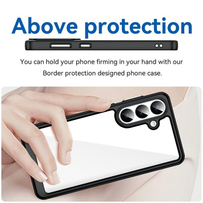 OEM - Mobilskal för Samsung Galaxy S26 Plus TPU + Akryl - Svart
