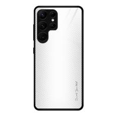 OEM - Mobilskal f&ouml;r Samsung Galaxy S26 Ultra Kolfiber + TPU - Vit